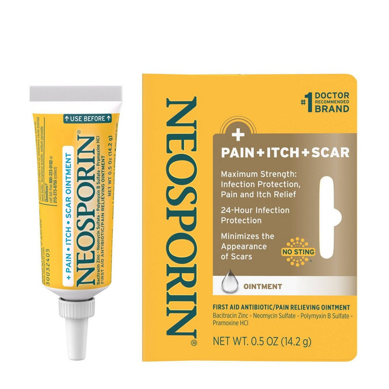 Neosporin First Aid Antibiotic and Pain Relieving Ointment - 0.5oz