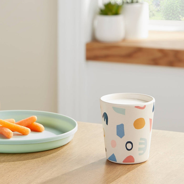 Kids' Shapes Bamboo Melamine 7.74oz Tumbler - Pillowfort