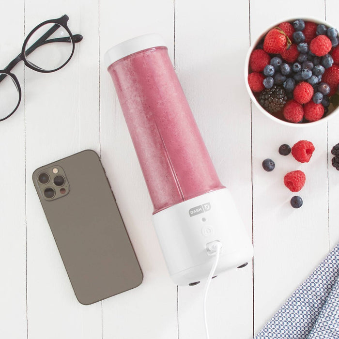 Dash Personal Portable USB 1-Speed Blender White