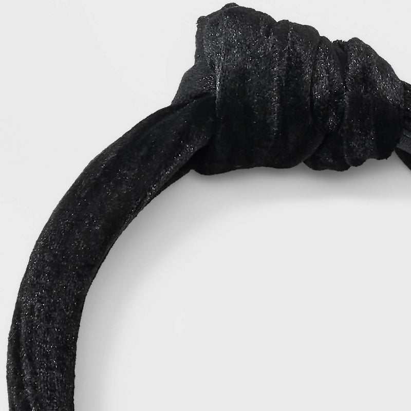 Top Knot Headband - A New Day Shiny Black