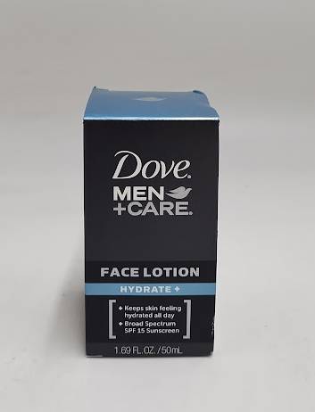 Dove Men+Care Hydrate + SPF 15 Sunscreen Face Lotion EXP 08/2027