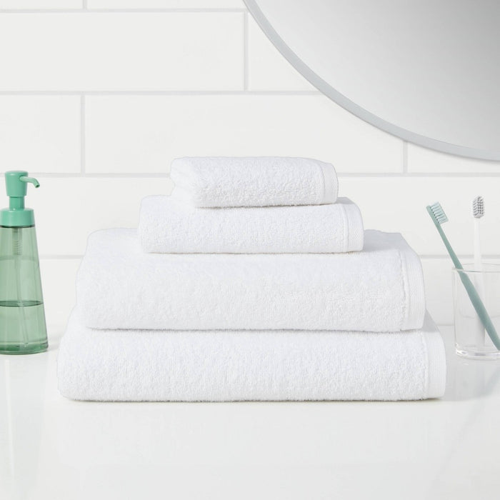 Everyday Washcloth White - Room Essentials