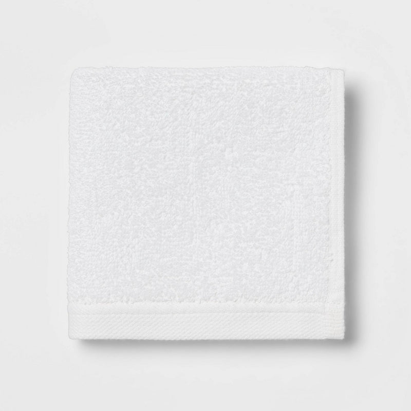 Everyday Washcloth White - Room Essentials