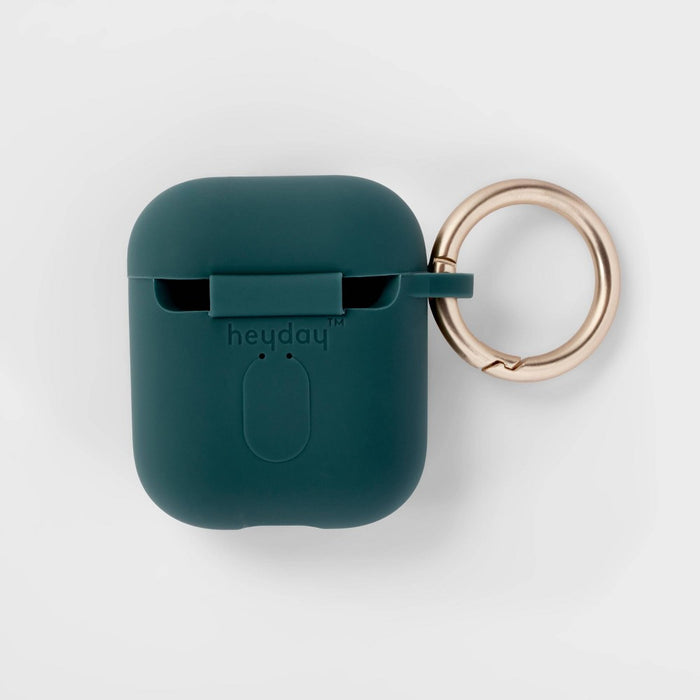 AirPod Gen 1/2 Recycled Silicone Case with Clip - heyday Rain Teal