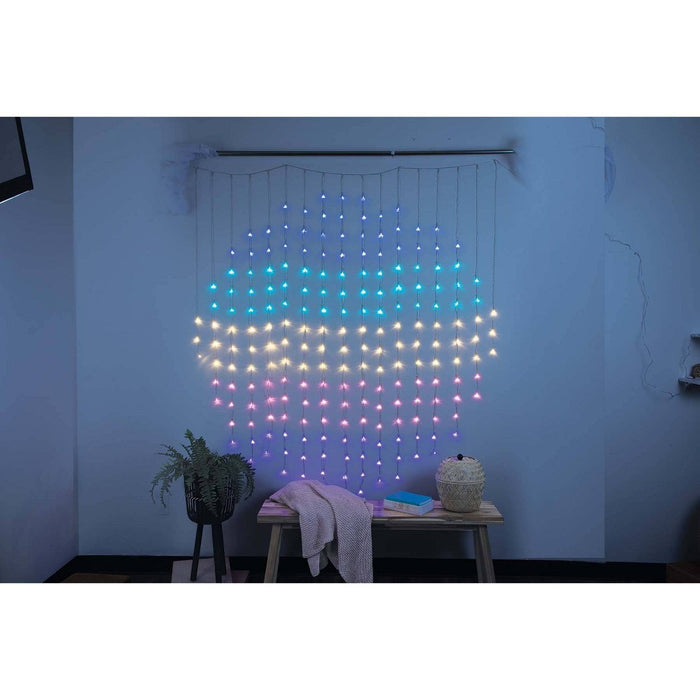 Teen Luxe Circular Gradient Decor Curtain String Light - West & Arrow