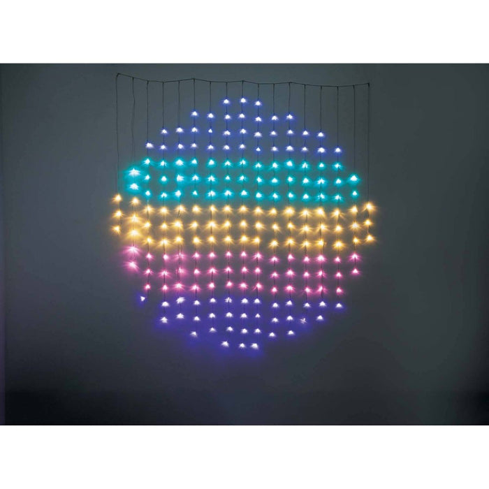 Teen Luxe Circular Gradient Decor Curtain String Light - West & Arrow