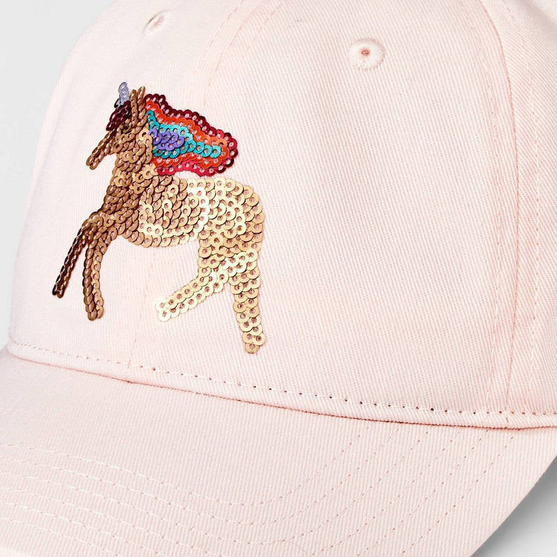 Kids' Unicorn Patch Baseball Hat - Cat & Jack Pink