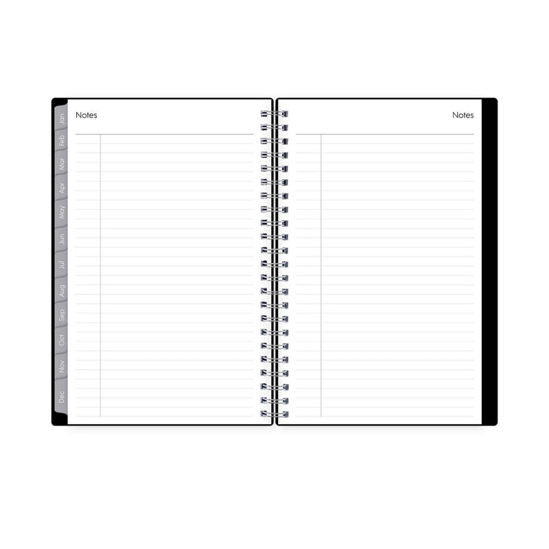 Blue Sky 2024 Enterprise Planner 5"x8" Weekly/Monthly Black