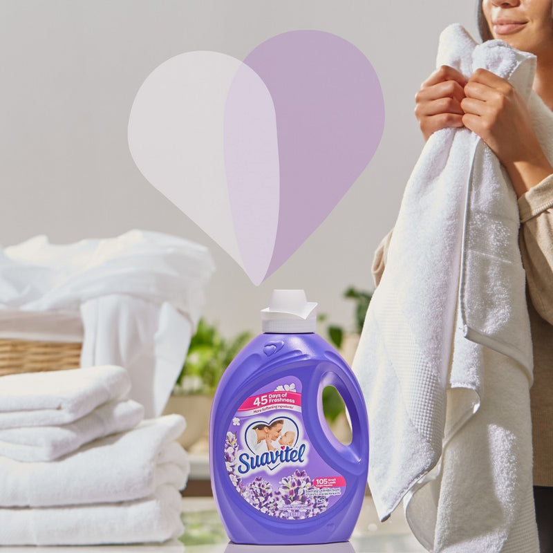 Suavitel Scented Liquid Fabric Softener and Conditioner - Lavender - 105 fl oz (LOCAL PICKUP ONLY)