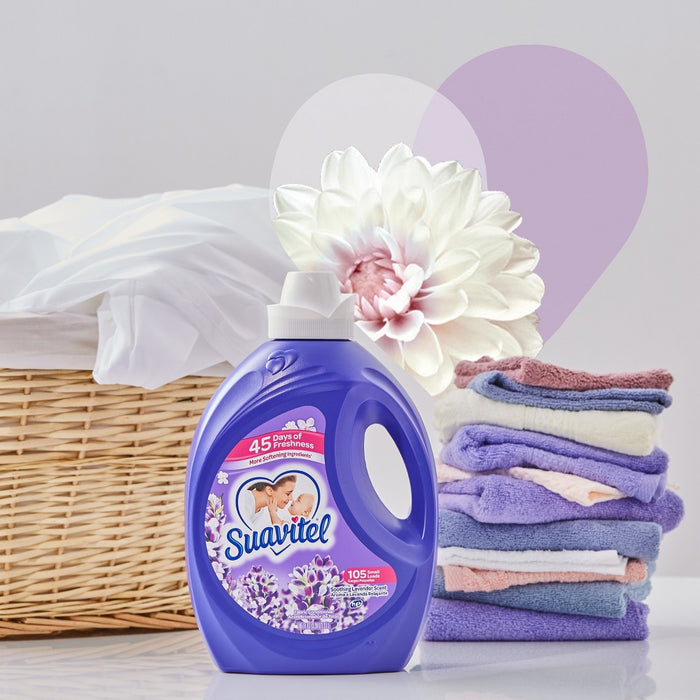 Suavitel Scented Liquid Fabric Softener and Conditioner - Lavender - 105 fl oz (LOCAL PICKUP ONLY)