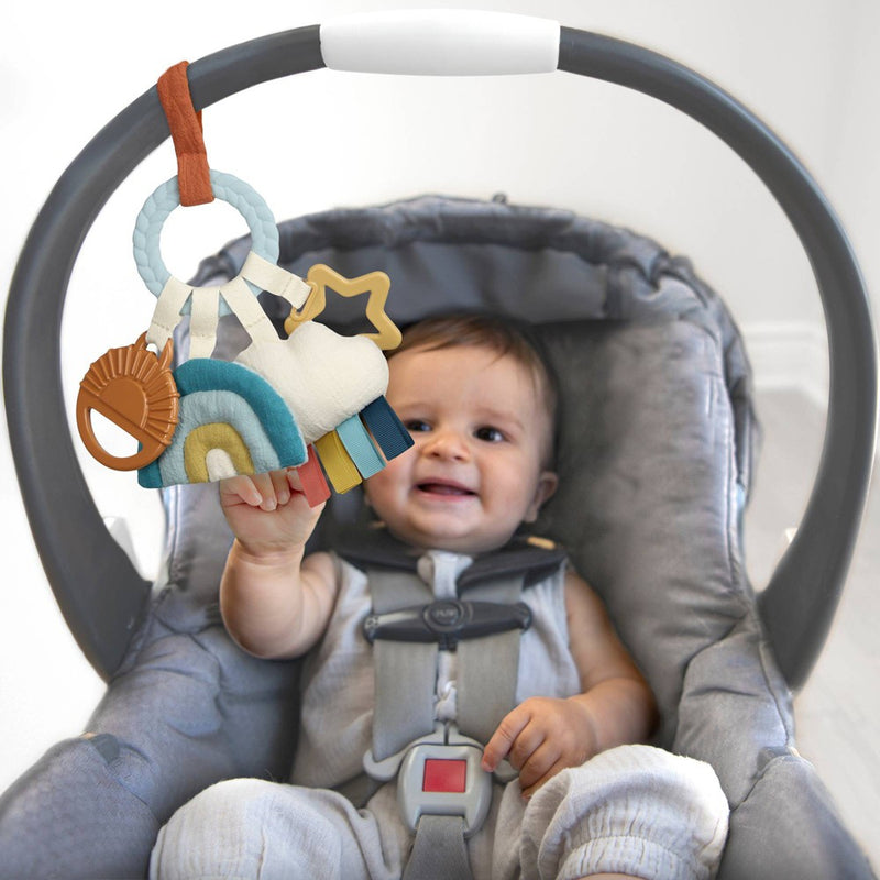 Itzy Ritzy Bitzy Busy Ring Teething Activity Toy - Cloud