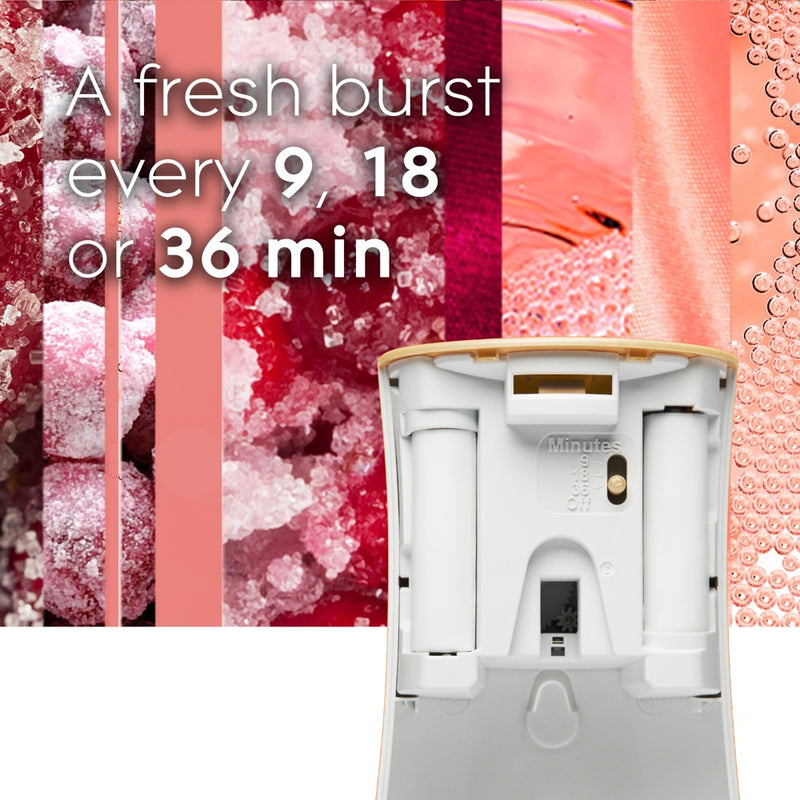 Glade Automatic Spray Air Freshener - Crisp Cranberry Champagne - 6.2oz