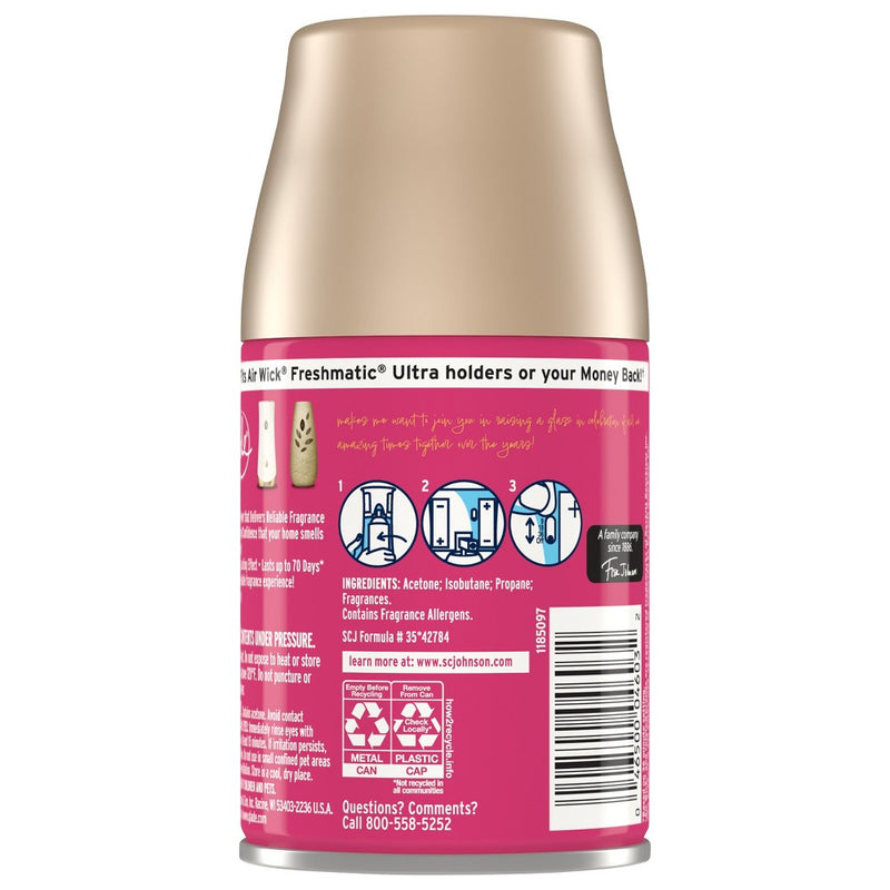 Glade Automatic Spray Air Freshener - Crisp Cranberry Champagne - 6.2oz