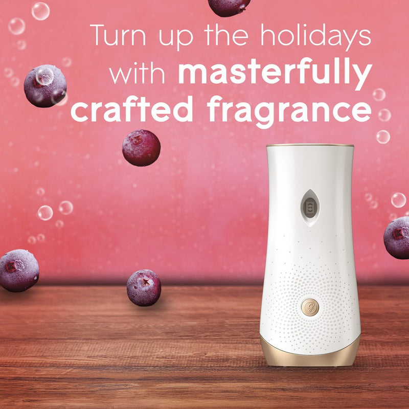 Glade Automatic Spray Air Freshener - Crisp Cranberry Champagne - 6.2oz