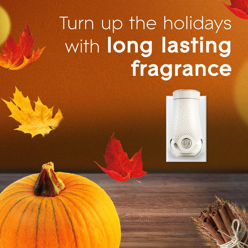 Glade PlugIns Scented Oil Air Freshener - Golden Pumpkin & Spice - 1.34oz/2pk