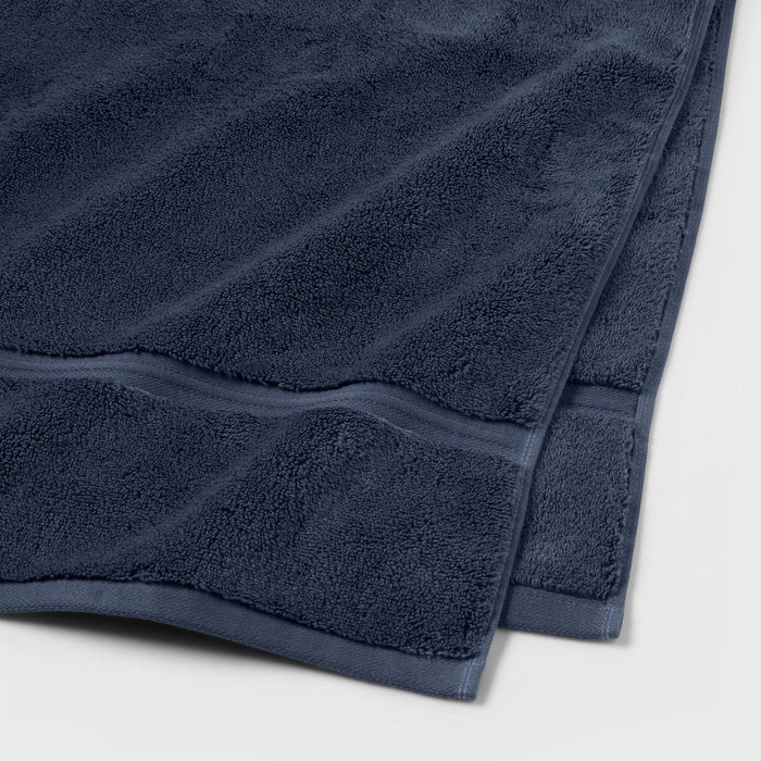 Spa Plush Bath Towel Navy - Threshold