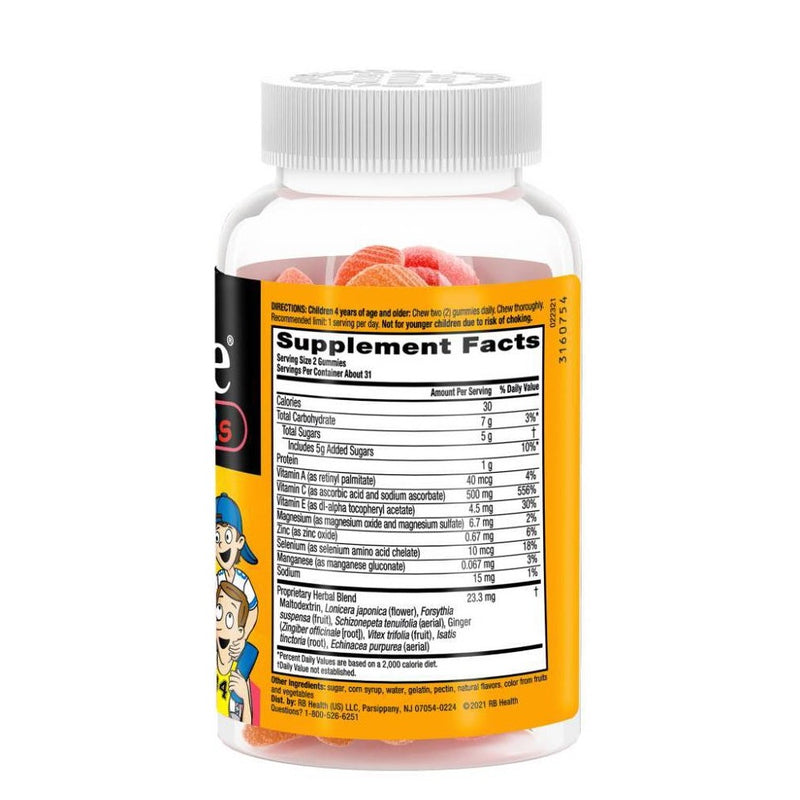 Airborne Kids Multivitamin Gummies with Zinc - 63ct