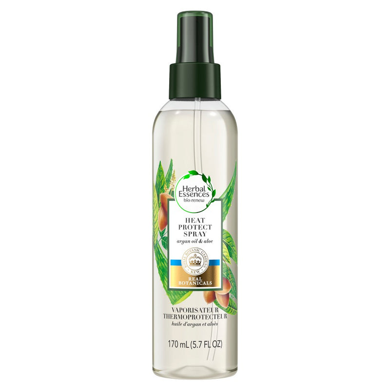 Herbal Essences bio:renew Sulfate Free Hair Heat Protectant Spray with Argan Oil & Aloe - 5.7 fl oz