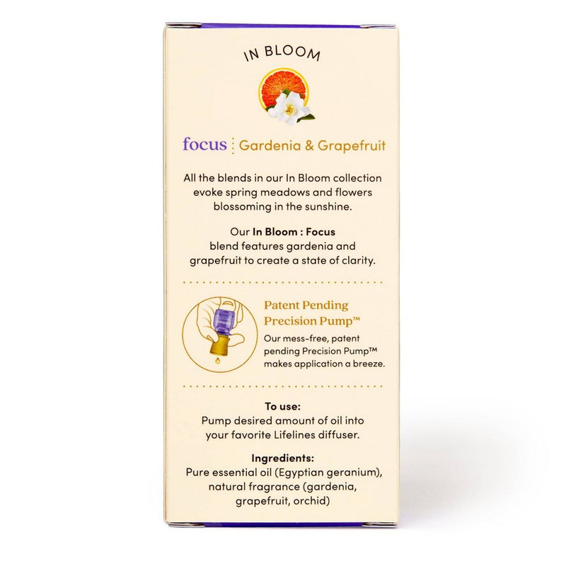 Essential Oil Blend - In Bloom: Focus - Lifelines