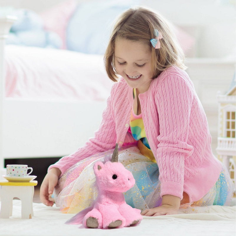 FAO Schwarz Toy Plush Baby Unicorn 6" - PinkGold (Target Exclusive)