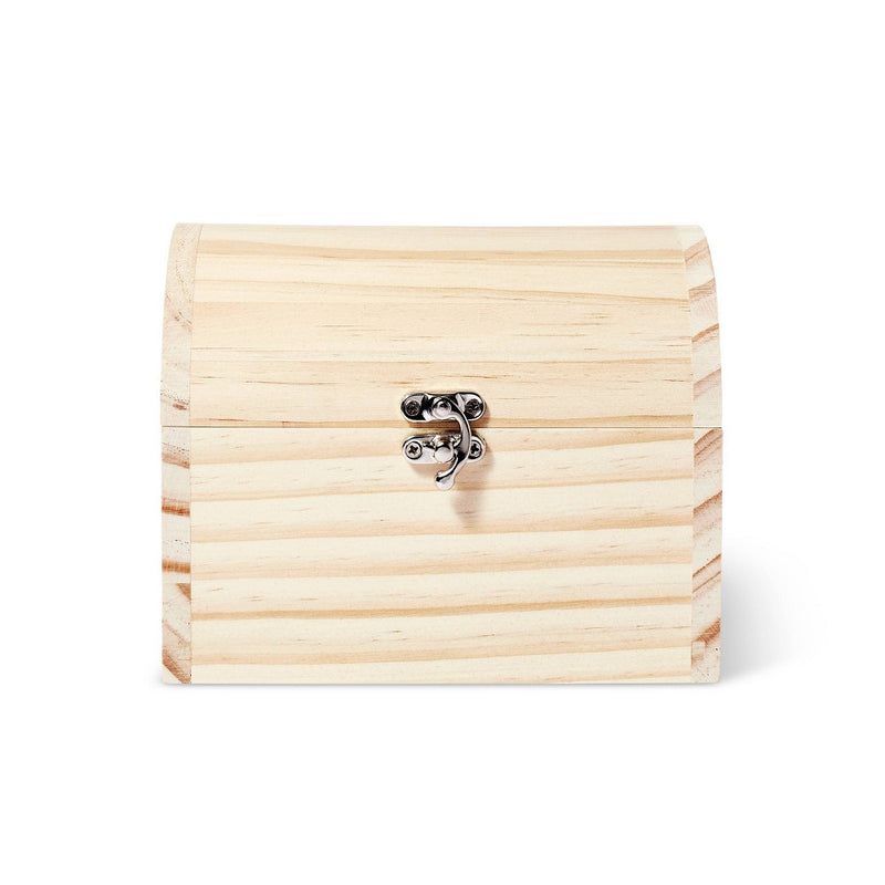 Wood Treasure Chest Box - Mondo Llama