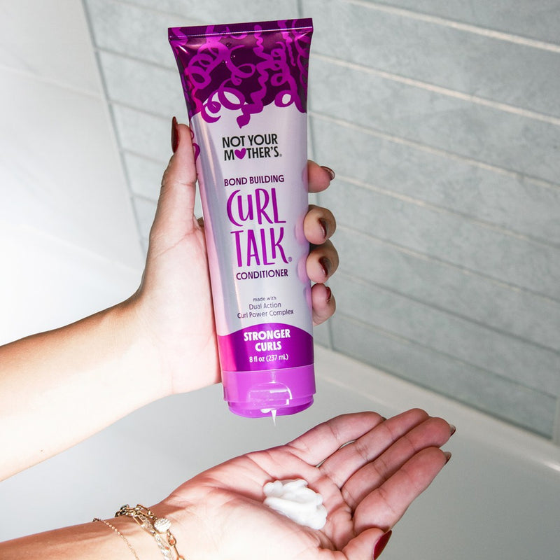 Not Your Mother's Curl Talk Bond Building Hydrating Conditioner for Curly Hair - 8 fl oz