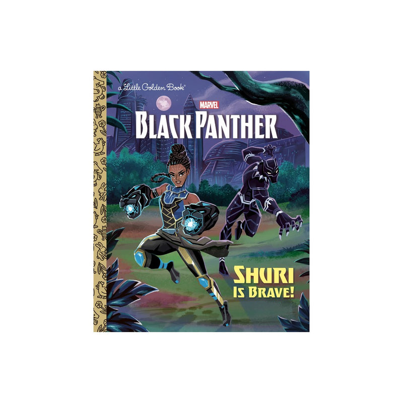 Shuri Is Brave! (Marvel: Black Panther) - (Little Golden Book) by Frank Berrios (Hardcover)