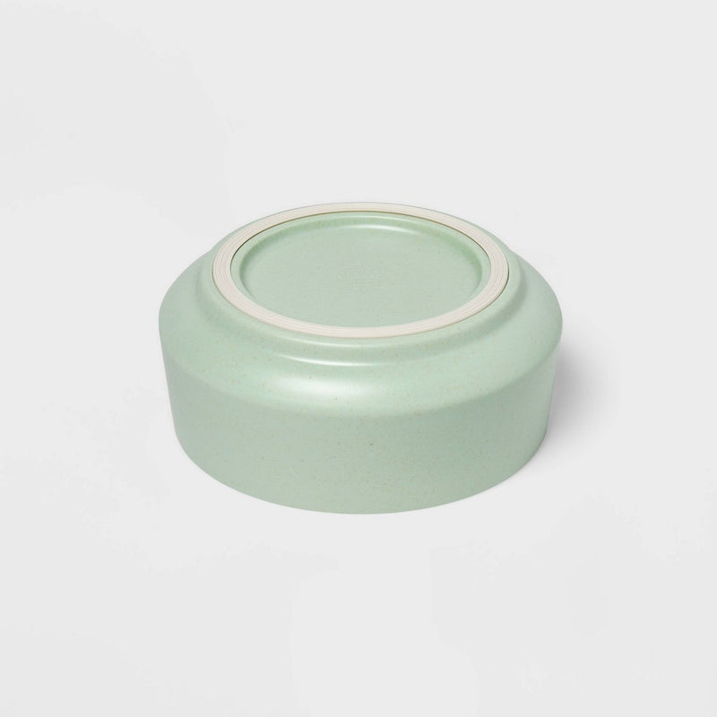 Bamboo Melamine Dog Bowl - Green - 4 Cups - Boots & Barkley