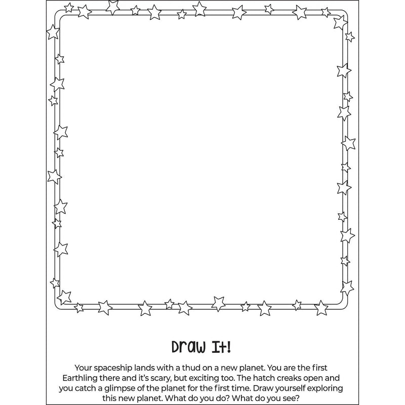 Think Brave: A Coloring & Drawing Adventure - Hopscotch Girls
