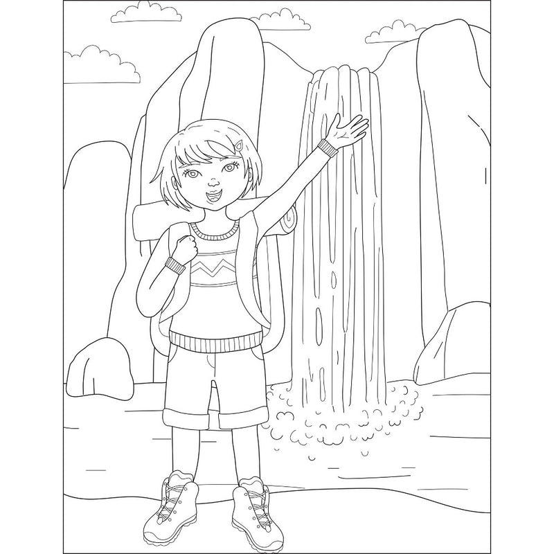 Think Brave: A Coloring & Drawing Adventure - Hopscotch Girls