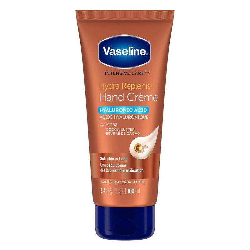 Vaseline Intensive Care Hydra Replenish with Hyaluronic Acid and Cocoa Butter Hand Cream - 3.4 fl oz