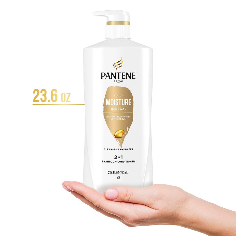 Pantene Pro-V Daily Moisture Renewal 2-in-1 Shampoo & Conditioner - 23.6 fl oz