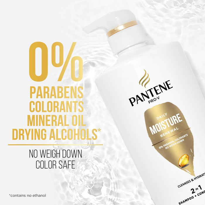 Pantene Pro-V Daily Moisture Renewal 2-in-1 Shampoo & Conditioner - 23.6 fl oz