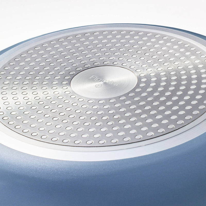 10" Nonstick Ceramic Coated Aluminum Frypan Blue - Figmint