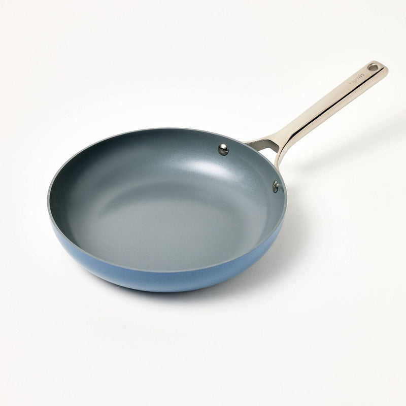 10" Nonstick Ceramic Coated Aluminum Frypan Blue - Figmint