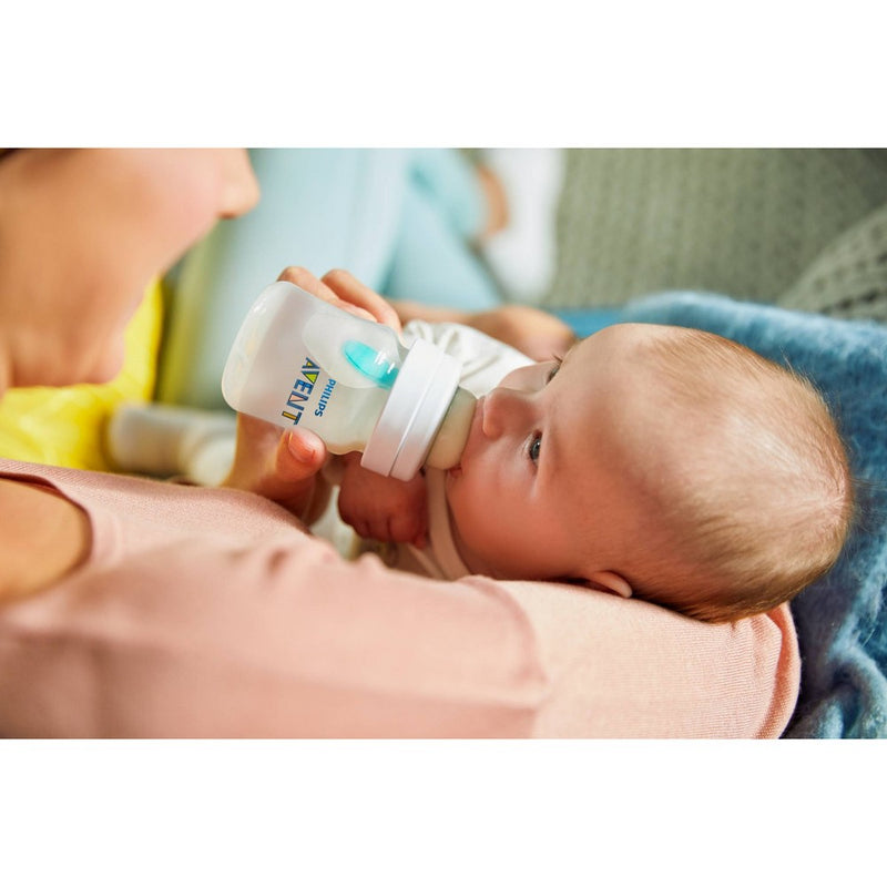 Philips Avent Anti-Colic Baby Bottle with AirFree Vent - Clear - 4oz