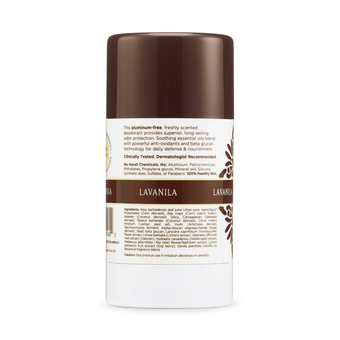 Lavanila Aluminum-Free Natural Deodorant - Pure Vanilla - 2oz