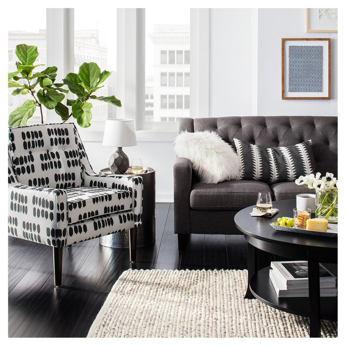 Global Oversize Lumbar Throw Pillow Black - Threshold (LOCAL PICKUP ONLY)