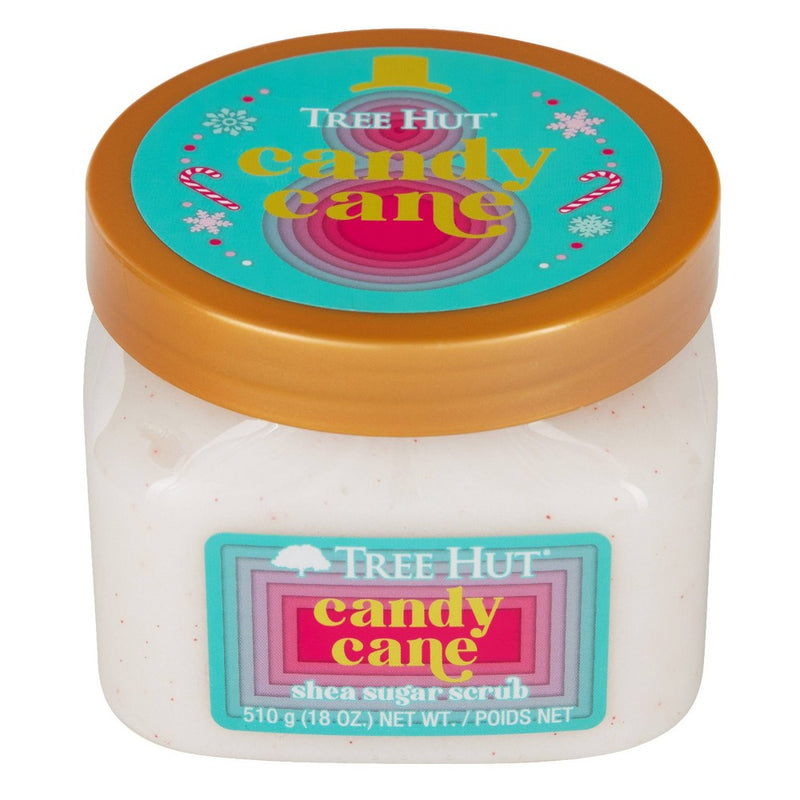 Tree Hut Candy Cane Shea Sugar Body Scrub - 18oz