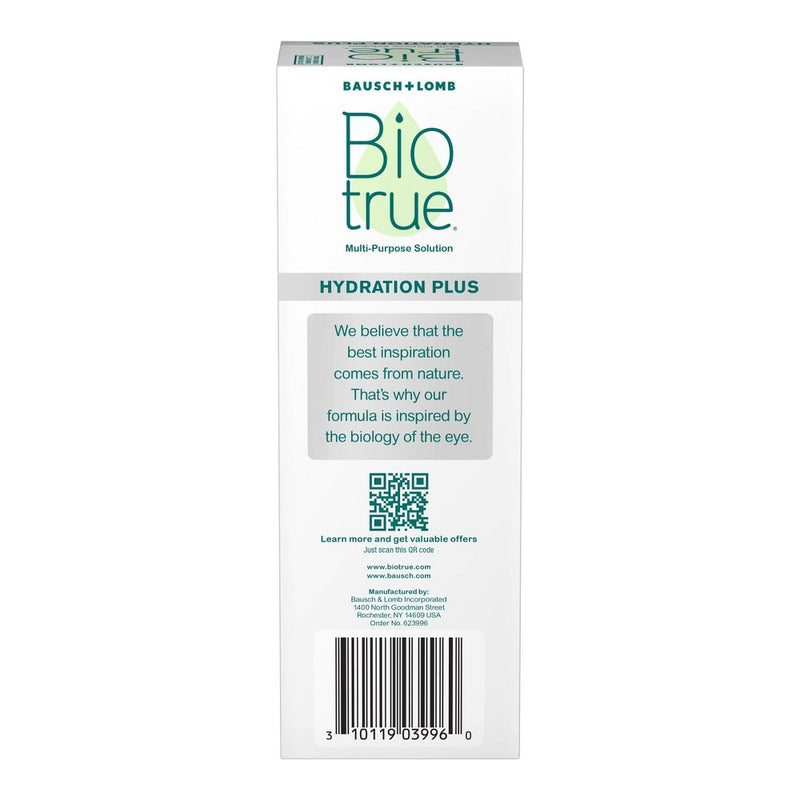 Biotrue Hydration Plus Contact Lens Solution - 4 fl oz