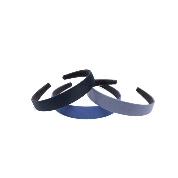 scunci wide woven fabric headbands - 3pk