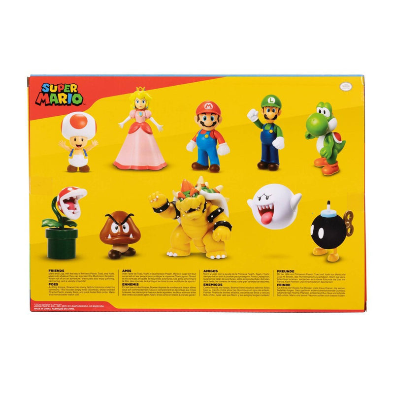 Nintendo Super Mario Friends & Foes 2.5" Mini Figures (Target Exclusive) - 10pk