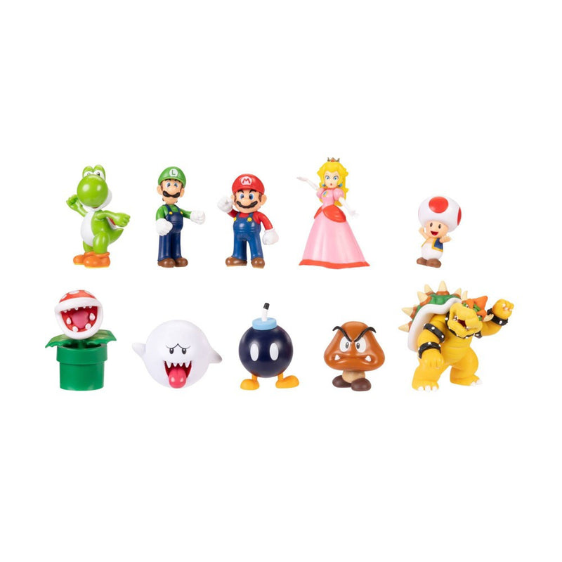 Nintendo Super Mario Friends & Foes 2.5" Mini Figures (Target Exclusive) - 10pk
