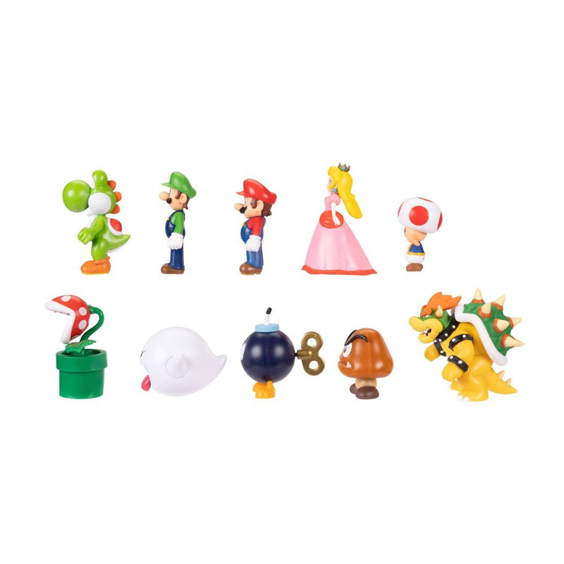 Nintendo Super Mario Friends & Foes 2.5" Mini Figures (Target Exclusive) - 10pk