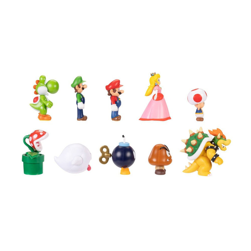 Nintendo Super Mario Friends & Foes 2.5" Mini Figures (Target Exclusive) - 10pk