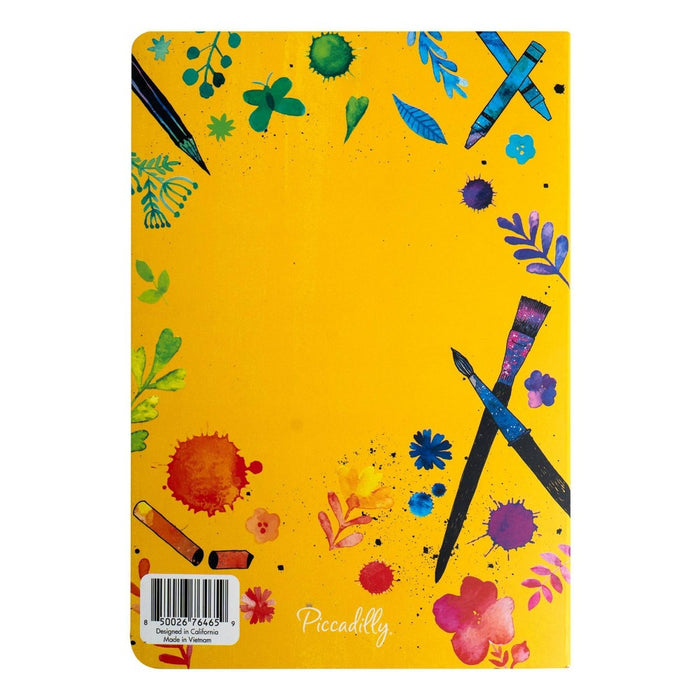 Piccadilly Draw + Create 365 Coloring Book 8.5"x 6"