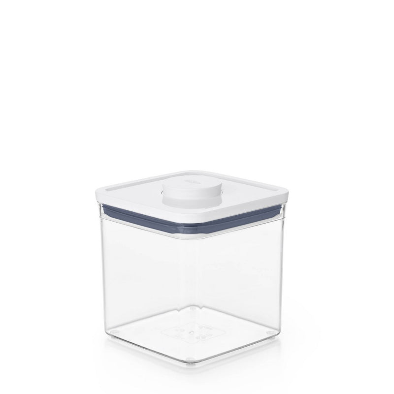 OXO POP 2.8qt Plastic Big Square Airtight Food Storage Container Clear
