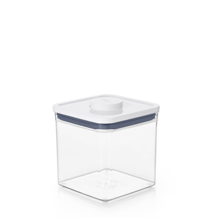 OXO POP 2.8qt Plastic Big Square Airtight Food Storage Container Clear