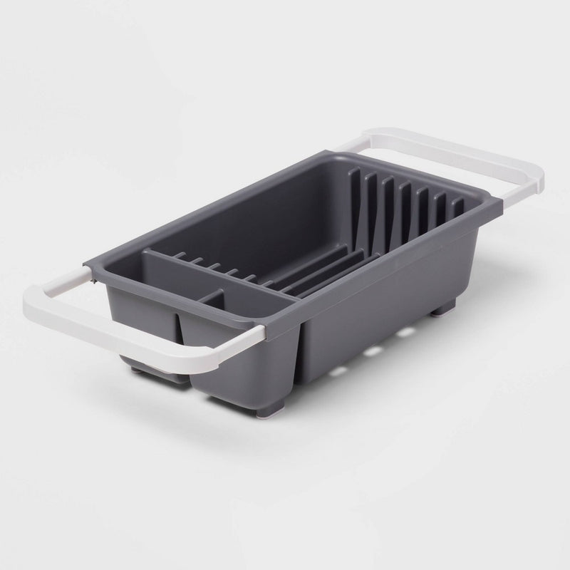 Over the Sink Dish Drainer Gray - Brightroom
