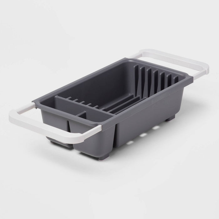 Over the Sink Dish Drainer Gray - Brightroom